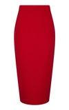 SAFIYAA HOKOKU MIDI CREPE SKIRT,770864