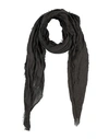 Rick Owens Scarves In Steel Grey