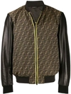 FENDI MONOGRAM BOMBER JACKET