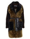 PROENZA SCHOULER Double Breasted Shearling Car Coat