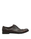 Pawelk's Laced Shoes In Dark Brown