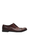 Pawelk's Laced Shoes In Cocoa