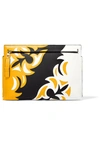 LOEWE T PANELED LEATHER POUCH
