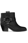 See By Chloé See By Chloe Women's Harness Mid-heel Booties In Black
