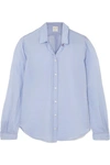 FORTE FORTE COTTON AND SILK-BLEND VOILE SHIRT