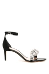 ALEXANDER MCQUEEN ALEXANDER MCQUEEN EMBELLISHED ANKLE STRAP HEELED SANDALS