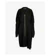 AGANOVICH CAPE COTTON-JERSEY DRESS