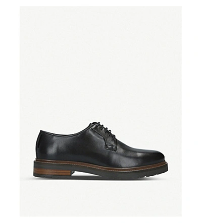 KURT GEIGER FARRINGDON LEATHER DERBY SHOES 