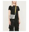 Off-white Slim Fit Logo T-shirt In Black Borde