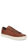 To Boot New York Knox Low Top Sneaker In Marrone Leather