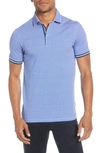 TED BAKER BEEP SLIM FIT PRINT POLO,MMB-BEEP-TC9M