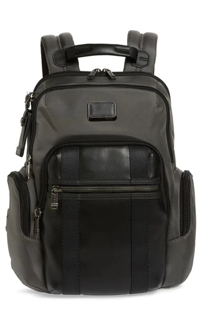 Tumi Alpha Bravo Nellis Backpack - Grey In Castle Grey/ Black
