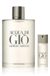 GIORGIO ARMANI ACQUA DI GIO EAU DE TOILETTE NATURAL SPRAY SET (USD $205 VALUE),S34434