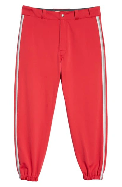 Marni Techno Jersey Sweatpants In Red