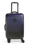 HERSCHEL SUPPLY CO SMALL TRADE 23-INCH ROLLING SUITCASE - BLUE,10602-03811-OS