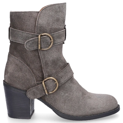 Fiorentini + Baker Biker Boots Lena In Grey