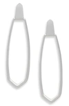 KENDRA SCOTT PATTERSON LONG DROP EARRINGS,E1322BSV