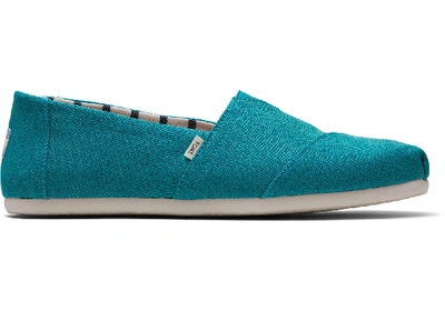 Toms Green Lake Mens Classics Venice Collection Slip-on Shoes In Blue