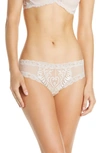 Natori Feathers Hipster Briefs In Porcelain/ Snow