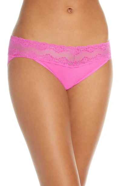 Natori Bliss Perfection Bikini In Vivid Pink