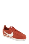 Nike Classic Cortez Sneaker In Firewood/ Orange Sail