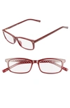 KATE SPADE JODIE 50MM RECTANGULAR READING GLASSES,JODIE2