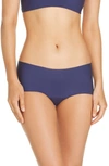 Commando Butter Seamless Hipster Panties In Dark Blue