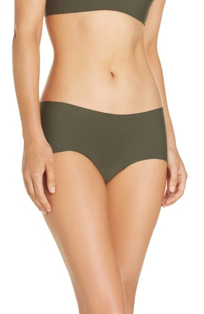 Commando Butter Seamless Hipster Panties In Spruce