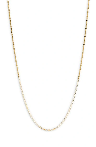 Lana Jewelry Square Nude & Petite Blake Choker Necklace In Yellow Gold