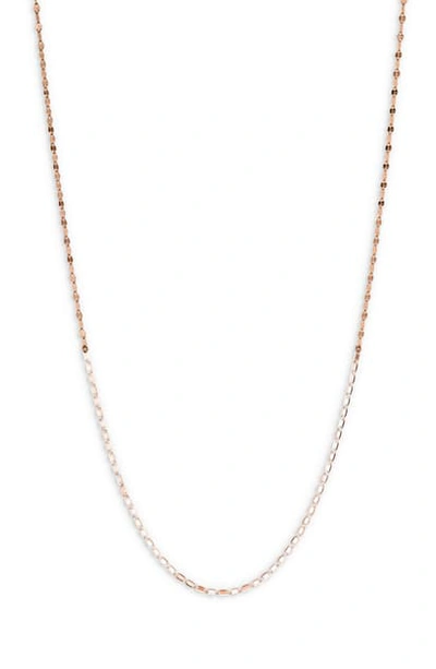 Lana Jewelry Square Nude & Petite Blake Choker Necklace In Rose Gold