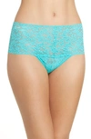 Hanky Panky Retro High Waist Thong In Seafoam