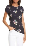 TED BAKER PERSISA FLOURISH FITTED TEE,WMB-PERSISA-WC9W