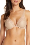 Natori Cherry Blossom Convertible Underwire Bra In Caf