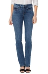 Nydj Petites Marilyn Straight-leg Jeans In Lombard In Presidio