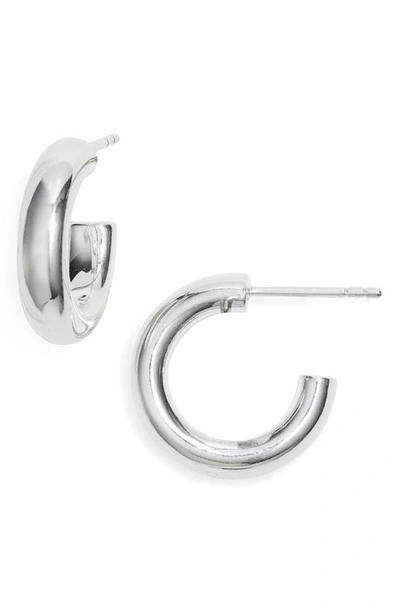 Argento Vivo Huggie Hoop Earrings In Silver