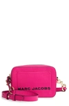 Marc Jacobs The Box Leather Crossbody Bag - Pink In Diva Pink