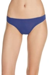 ON GOSSAMER Hip-G Mesh Thong,3512