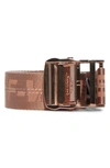 Off-white Classic Industrial Belt In Nude