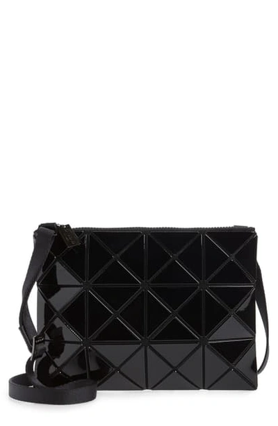 Bao Bao Issey Miyake Small Lucent Crossbody Bag In Black/ Black