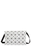 Bao Bao Issey Miyake Lucent Matte Geometric Shoulder Bag In White