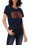 Mother Goodie Goodie Short-sleeve Boxy Cotton Tee In Wildest Dreams