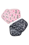 MAKEUP ERASER WILD HEARTS THE ORIGINAL MAKEUP ERASER DUO,RTNAN19