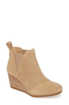 Desert Tan Perforated Suede