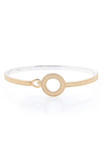 Anna Beck Open Circle Clasp Bracelet In Gold