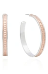 ANNA BECK LARGE HOOP EARRINGS,0925E-RSG