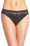 Natori Bliss Perfection Thong In Black