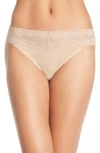 Natori Bliss Perfection Thong In Cafe