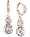 GIVENCHY CRYSTAL DROP EARRINGS