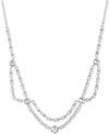 GIVENCHY CRYSTAL COLLAR NECKLACE, 16" + 3" EXTENDER