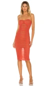 LOVERS & FRIENDS JERRY MIDI DRESS,LOVF-WD2157